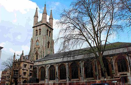 St Sepulchre Newgate - Exterior View